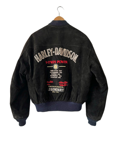 Harley Davidson Suede Wildleder Jacket Rare