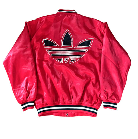 Satin 80s Adidas Bomber