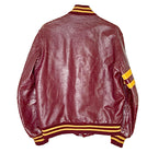 Rare Bordeaux Vintage Varsity Jacket