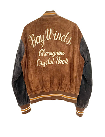 Rare Classic Suede Bay Winds Chevignon Jacket