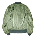 Vintage Bomber Flight Jacket Army