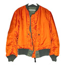 Vintage Bomber Flight Jacket Army