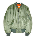 Vintage Bomber Flight Jacket Army