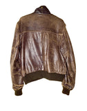 Ultrarare Brown Schott Leather Flightjacket